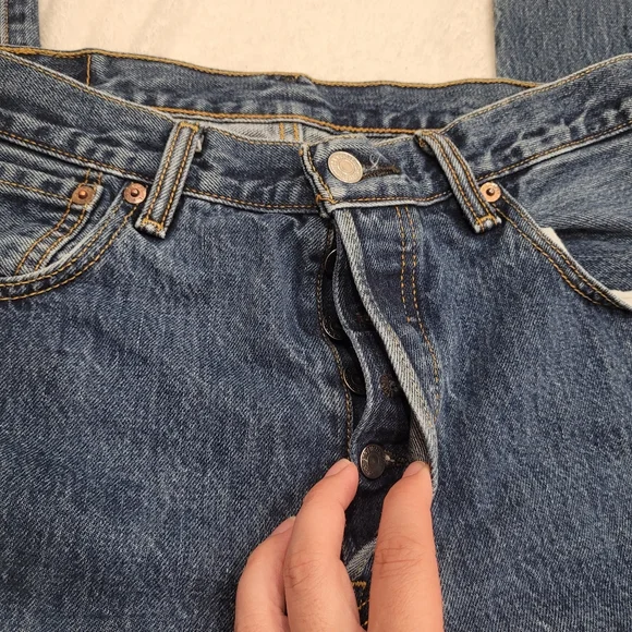 💥HP💥 LEVI'S 501 Men's jeans 33x30 - Picture 5 of 9